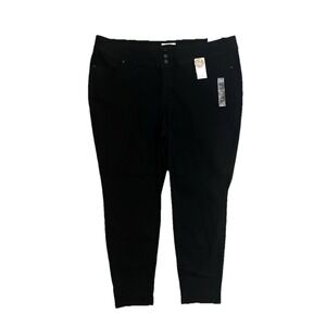 Lane Bryant Flex Magic Waistband‎ Black High Rise Jegging Women's 26 Stretch NWT